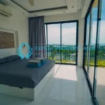 Modern Kitchen and Dining Area Luxury Samui Panoramic Villa
