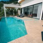Modern Infinity Pool at Luxury Panoramic Sea View Villa Koh Samui