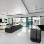 Aerial view — 7-bed luxury estate in Bophut, Koh Samui