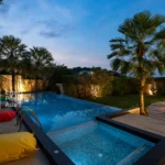 Pool and terrace — 7-bed luxury estate in Bophut, Koh Samui